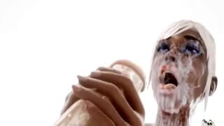 HUGE 3D Cumshots Gaming Animation 2023