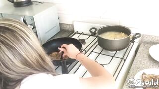 A full day with your nympho girlfriend Mewslut at home