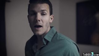 MILF offers help to her injured stepson