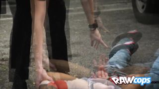 Apprehended by horny and busty MILFs