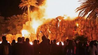 Big swinger party gets too hot after a c