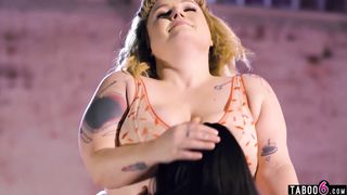 BBW lesbian girls enjoying each other