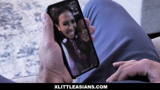 Asian schoolgirls Lulu Chu and Jada Kai