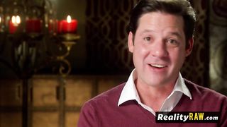 Softcore sex on a piano by a hot couple