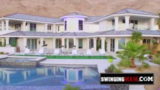 Hot swinger orgy in the jacuzzi!