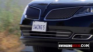 Hot brunette is ready for a wild orgy