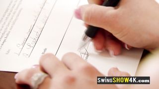 Sexual fun at the Swing House