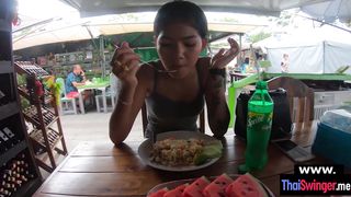 Quickie fuck on my 2nd day at Thailand