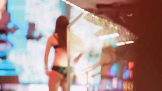 Pool party with amateur swinger couples