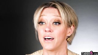 Huge boobs mature masturbation session