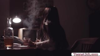 Angela White and Jenna Foxx lesbian sex