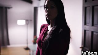 Petite teen sucks guys big hard penis