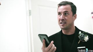 Busty rides conflict ends in rough anal