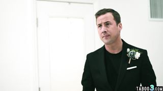 Busty rides conflict ends in rough anal