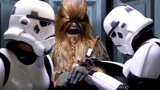 Gangbang on the Star Wars ship