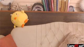 Ginger Teen in Lingerie Rubs and Toys