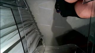 Sensual femdom pantyhose smother pov