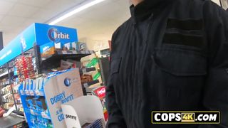 Skinny tattooed European teen is banged