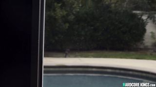 Electrician bangs big tits babe pov