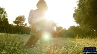 Czech MILF beauty Anetta Keys solo porn