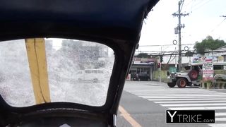 Softcore sex in doggystyle for an Asian