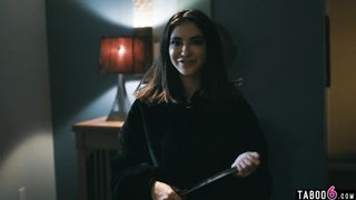 Crazy stalker makes teen couple have sex