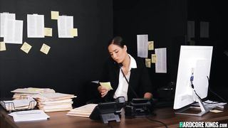 Stunning busty MILF wife fucks husband