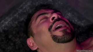 Huge tits latex shemale pegging hunk