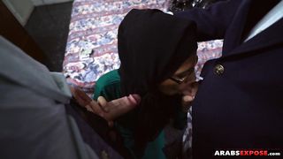 arab lady paid to suck 2 rich businessmen