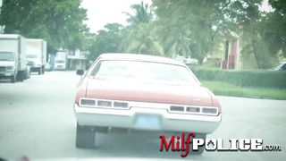 BBC lovers in cops uniform