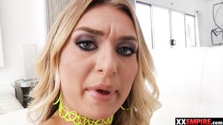 Delicious blonde ass lover