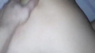 Nasty wife fucked and creampied on cam