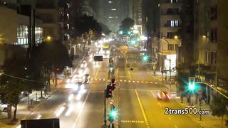 Slutty shemale cummed while fucking