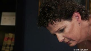 Cougar lesbian fucked by ebony lezdom