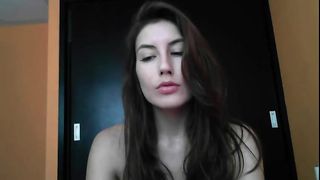 lovely stepsister rides a dildo and has fun