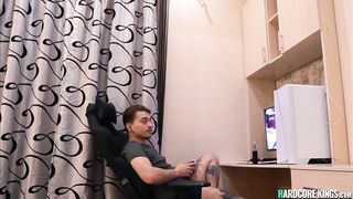 Blonde amateur anal fucked pov