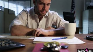 Stalker MILF keeps bugging young cop