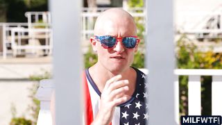 Big titty cougar cheats on her husband