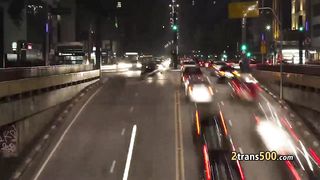 Ponytail sexy tgirl fucks deep