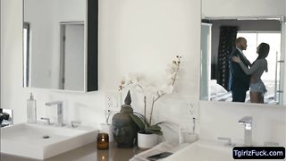 Trans Khloe fucked her Bfs Bestfriend