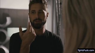 Ladyboy Aubrey Kate fucked Wesley hard