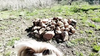 Outdoor sex with a Tinder date