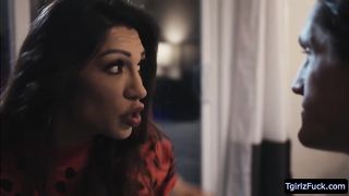 Tranny Jessy fucks her Brother in law