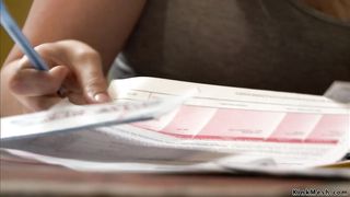 House owner anal punish cleaning lady