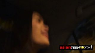 Softcore pussy licking for an Asian babe