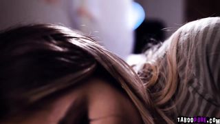 Adrias family teamed in fucking her teen pussy