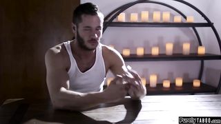 Brunette throated and rides bffs husband