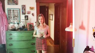 Sweet teen sucking stepbros big hard dick