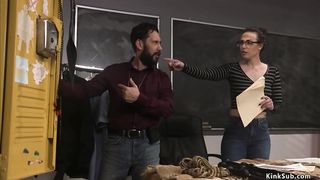 Big cock cop ties and fuck clerk