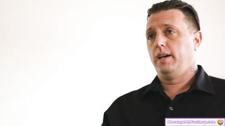 Small tits masseuse rides her boss cock